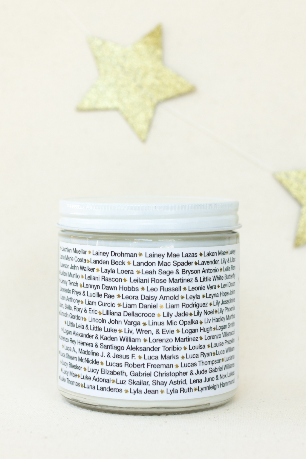Names L to Michael | Candle