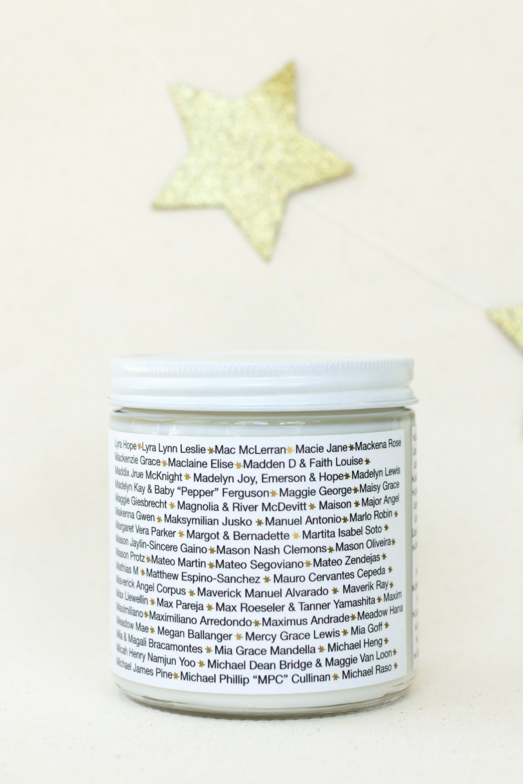 Names L to Michael | Candle