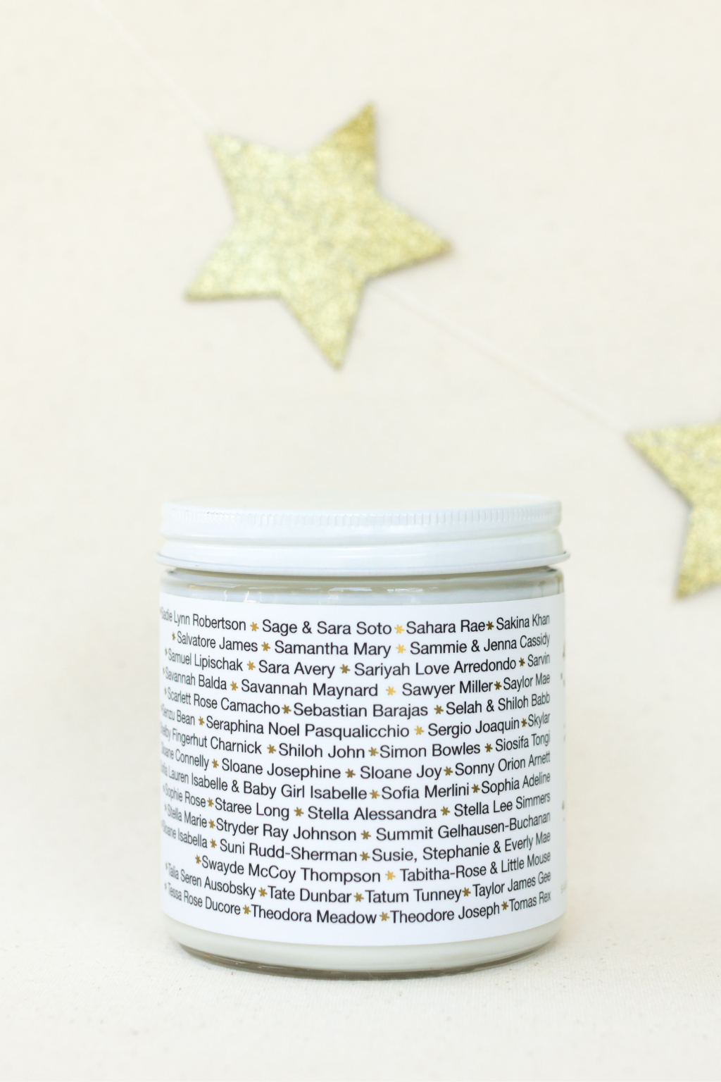 Names S to Z | Candle